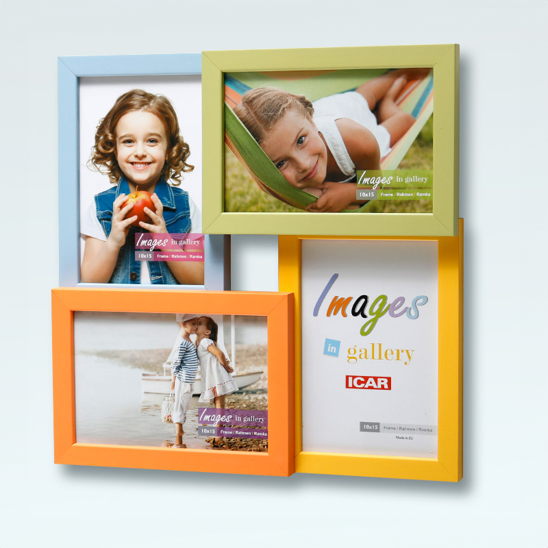 Holzrahmen Galerie MULTI COLOR 41 Mischfarben